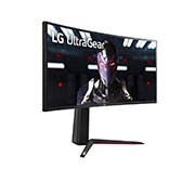 LG 34'' UltraGear Curved WQHD Nano IPS 1ms 144HZ HDR 400 Monitor with G ...