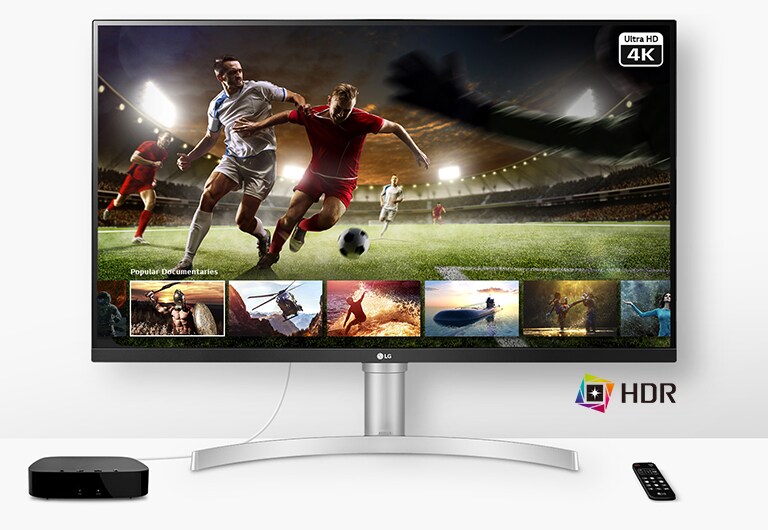 LG 32'' UHD HDR Monitor with FreeSync (32UN550-W) | LG USA