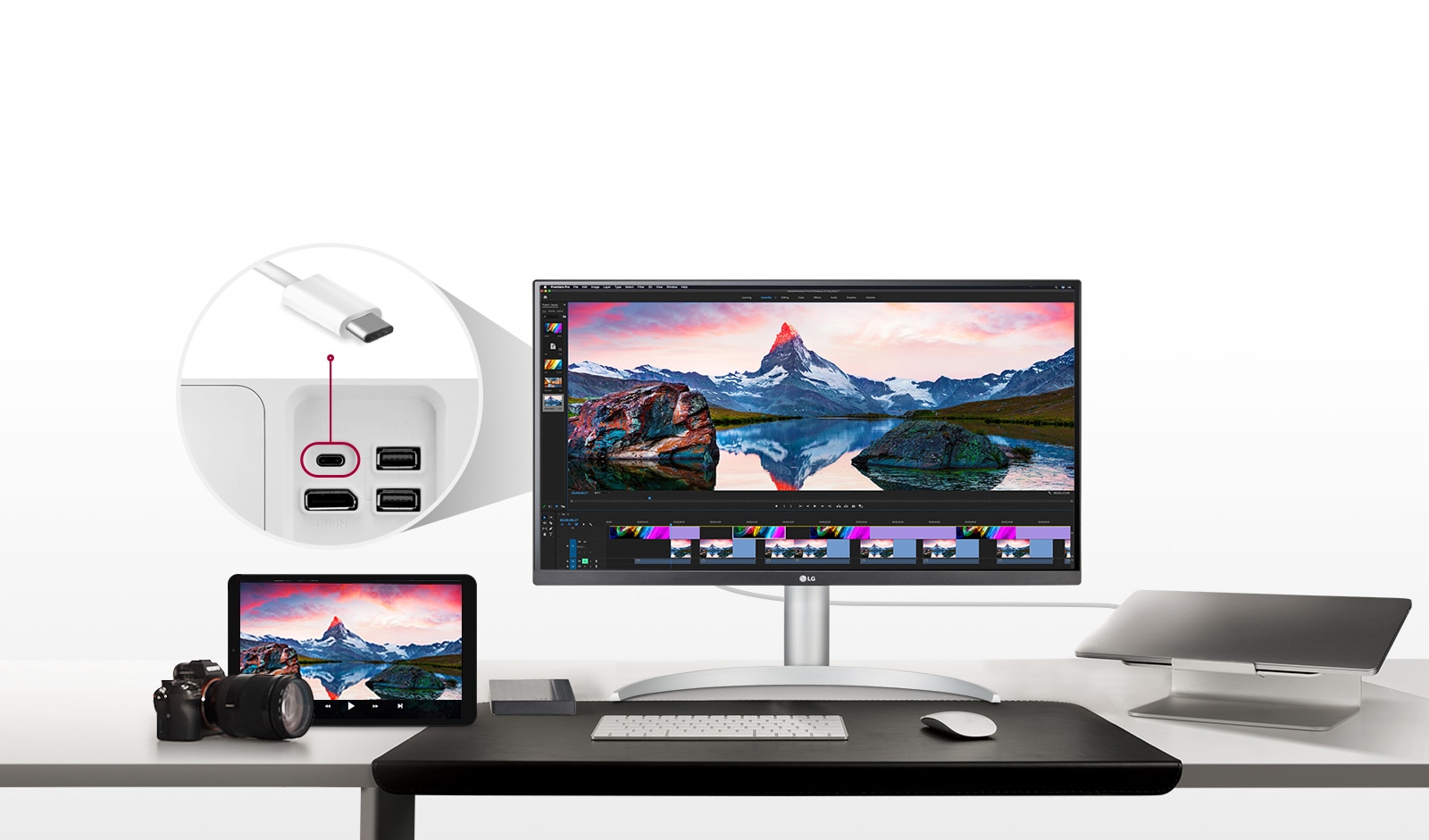 27” IPS 4K UHD Computer Monitor, 27BP85U-W