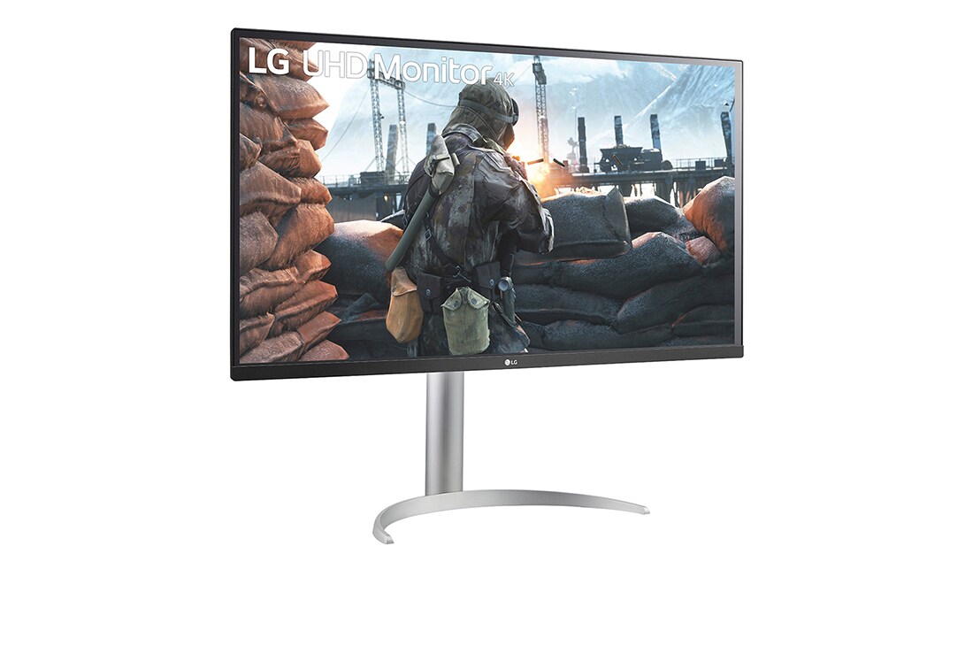 LG 32-Inch IPS Monitor with Display Port and HDMI Inputs w/ Accessories Bundle 