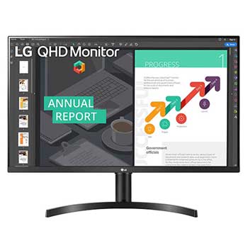 32" QHD IPS HDR10 Monitor with FreeSync™1