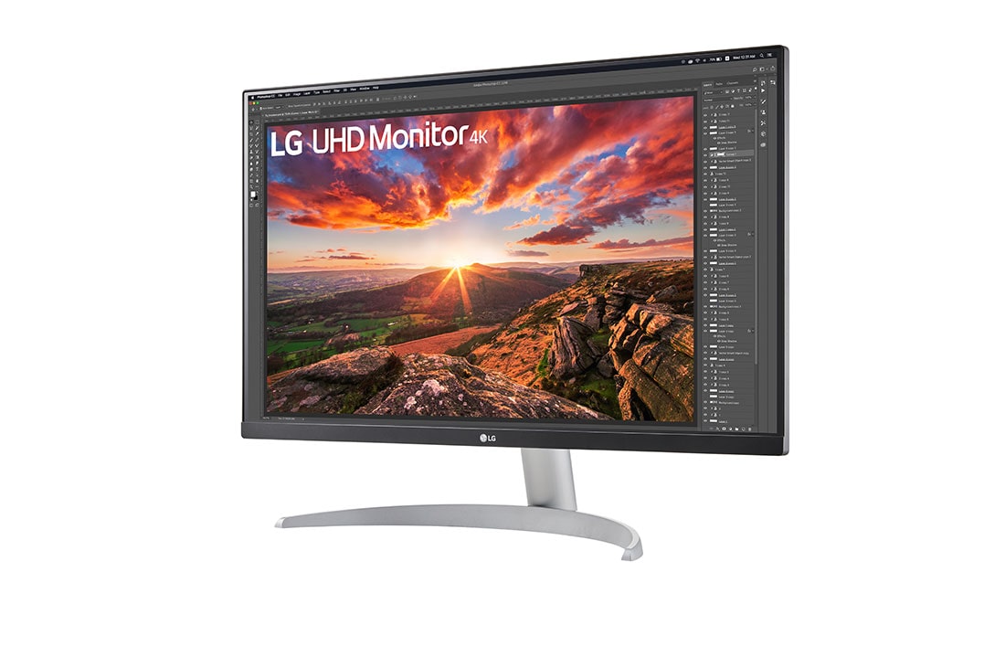 LG 27” 4K UHD DisplayHDR™ IPS Monitor with USB Type-C™ (27UP80B-W) | LG USA