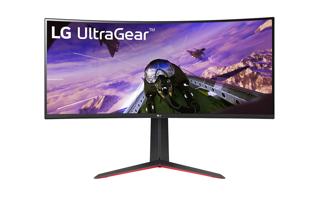 LG UltraGear QHD 34-Inch Curved Gaming Monitor 34GP63A-B, VA with HDR 10  Compatibility and AMD FreeSync Premium, 160Hz, Black 