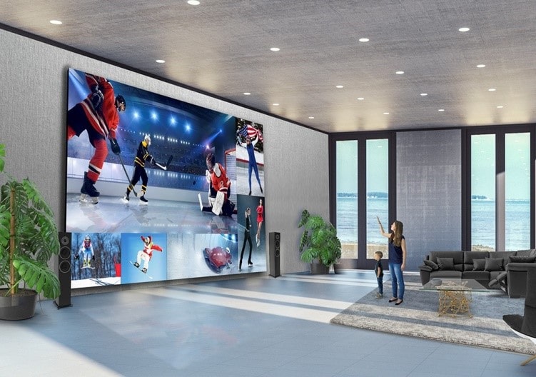 LG DVLED 'EXTREME CINEMA' WALL-SIZED DISPLAY REDEFINES HOME THEATER EXPERIENCE