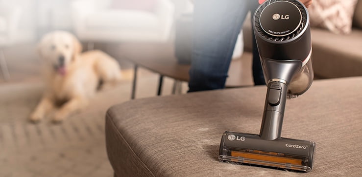 Trap Pet Hair with HEPA filtration