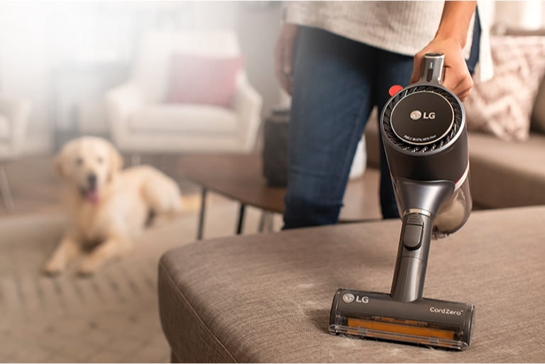 Trap Pet Hair with HEPA filtration