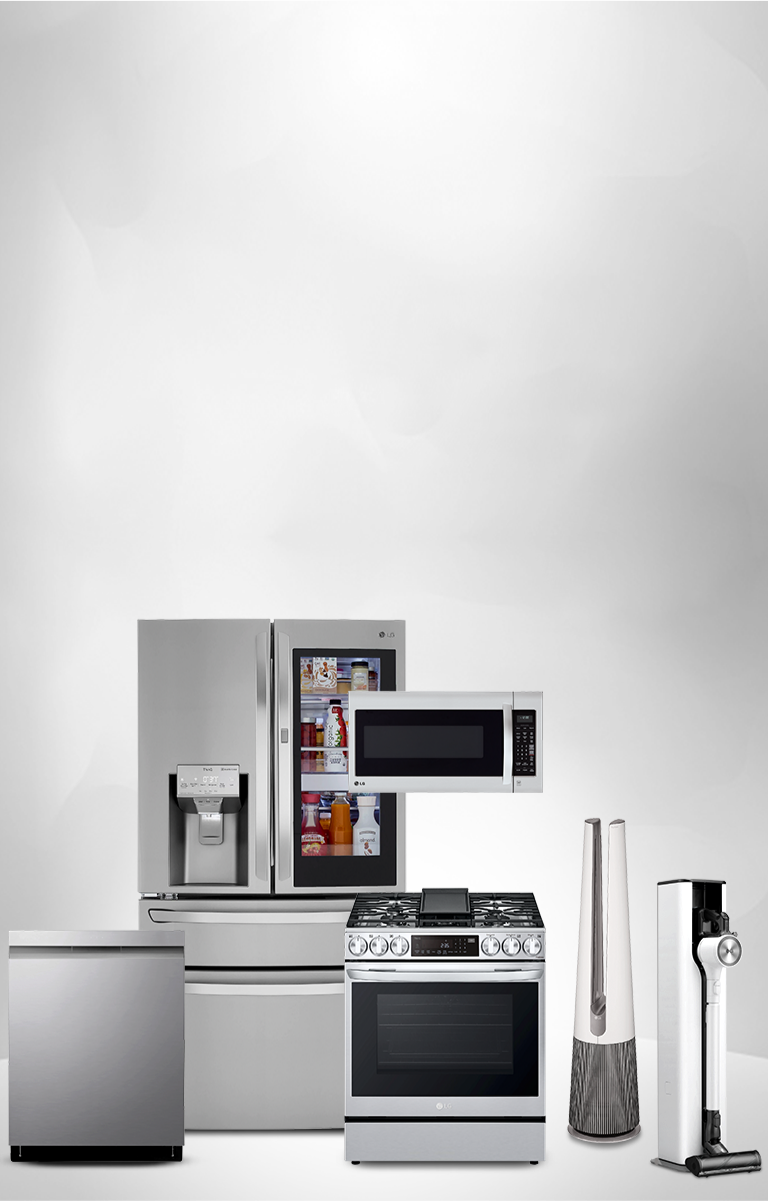 Kitchen, Floor & Air Care Appliance Bundle Savings LG USA