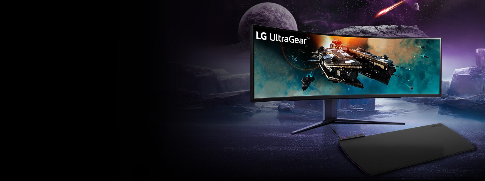 Experience the new 49" 240Hz UltraGear™1