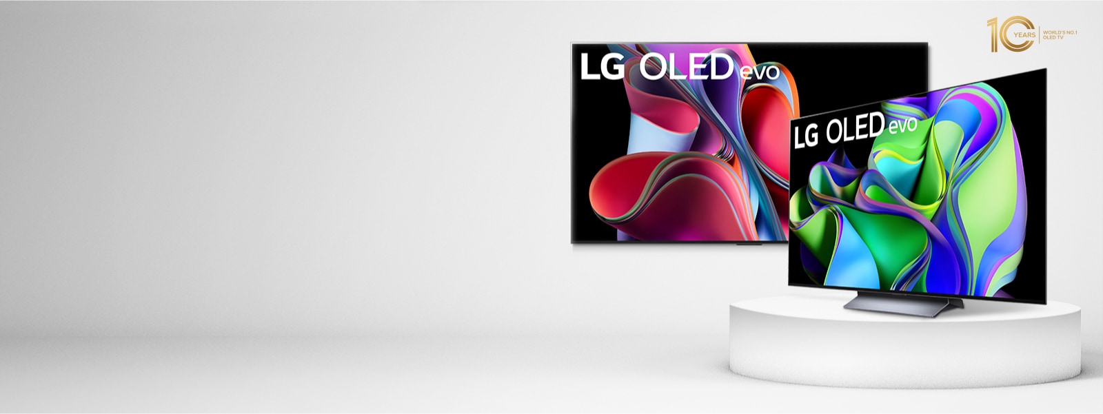 2 LG OLED TVs with infill 