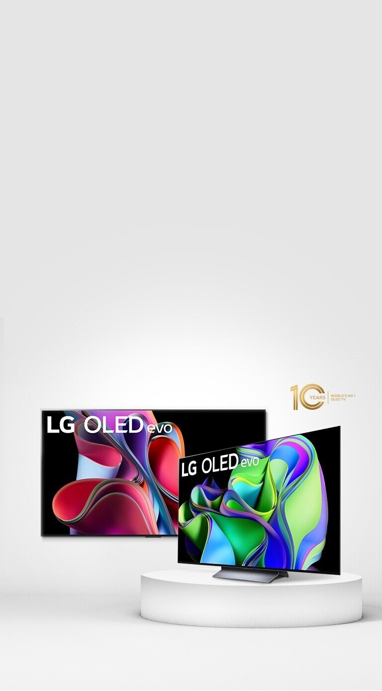 2 LG OLED TVs with infill 