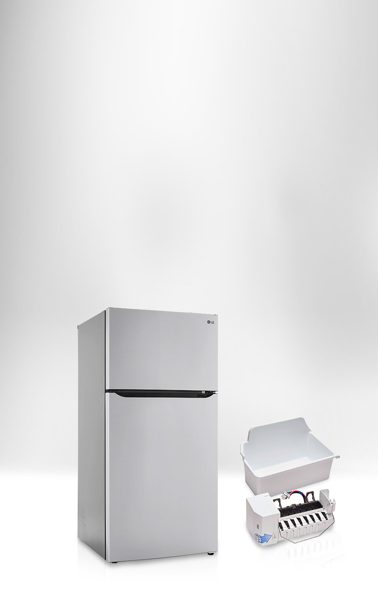 Top Freezer Refrigerator and Ice Maker Bundle LG USA