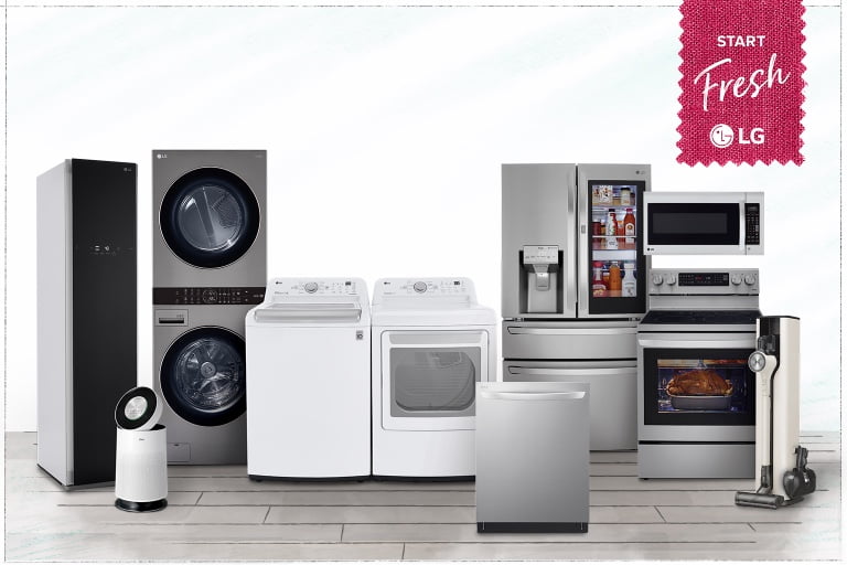 Get 5% or 10% Cash Back on 3+ Appliances1