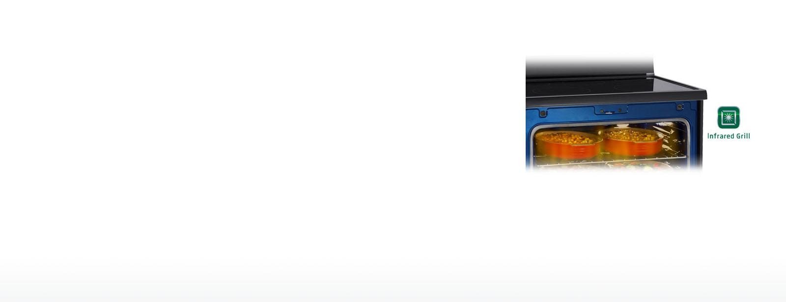 LG LRE3025ST Single Oven Electric Range with Infrared Heating LG USA