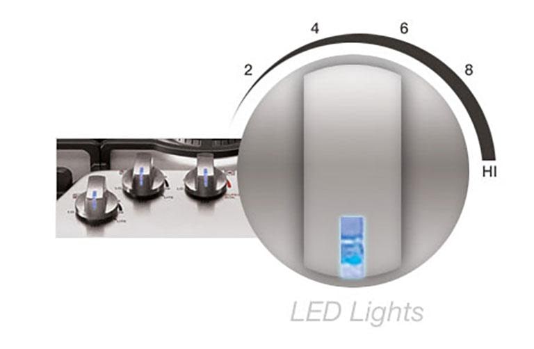 LG LSCG366ST LG STUDIO 36 Inch Stainless Steel Gas Cooktop LG USA