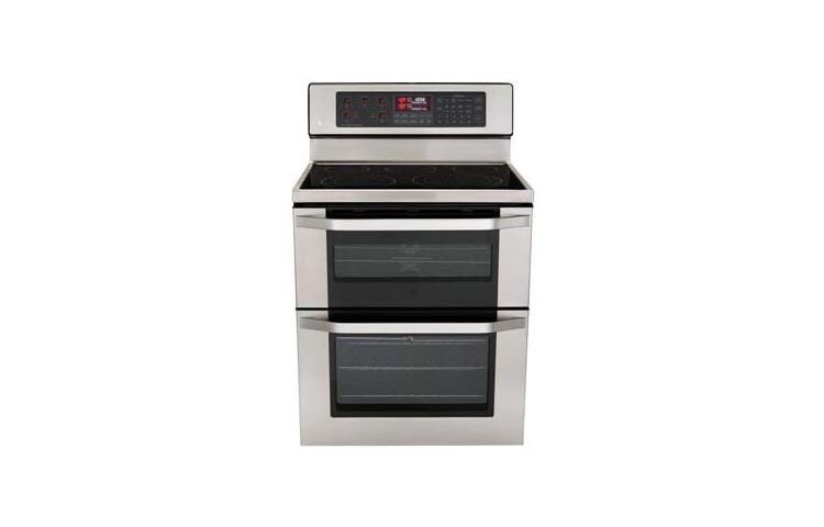 lg double oven stove