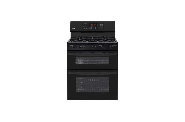 LG LDG3015SB 6.1 cu. ft. Capacity Gas Double Oven Range LG USA
