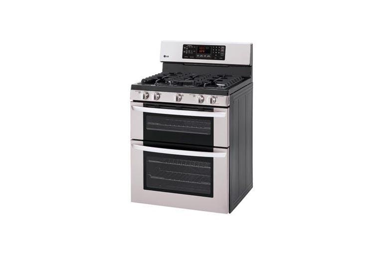 LG LDG3016ST Gas Double Oven Range with Convection System LG USA