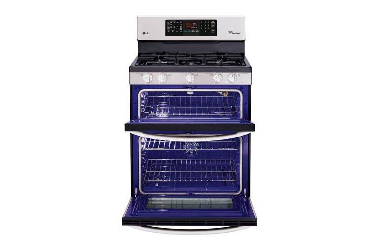 LG LDG3036ST Gas Double Oven Range with EasyClean LG USA