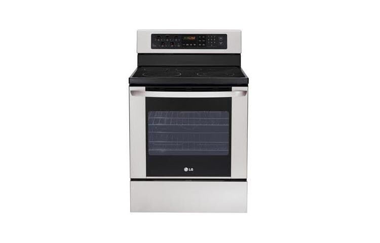lg glass top electric stove burner not working