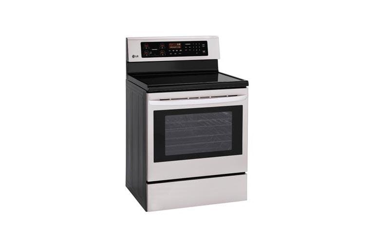 Lg Lre3021st Electric Single Range With 4 Cooktop Elements Lg Usa