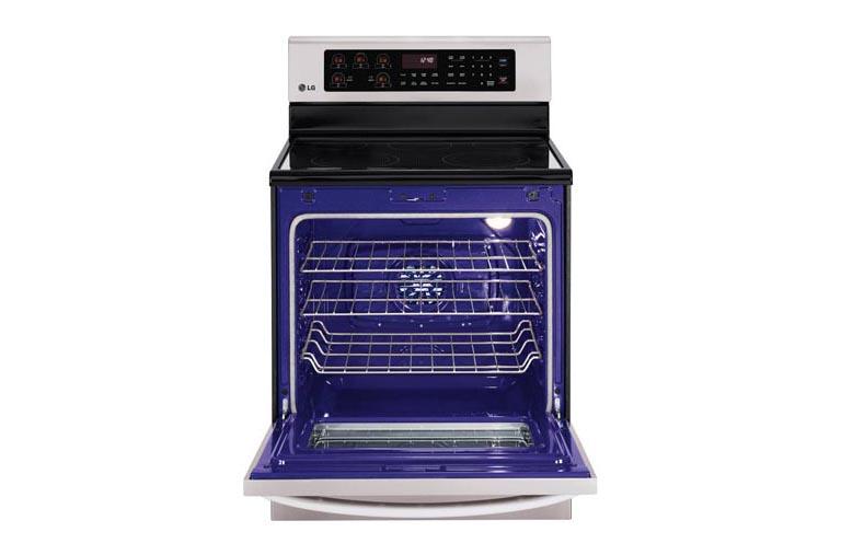 LG LRE3085ST Single Oven Electric Range with Infrared Heating LG USA