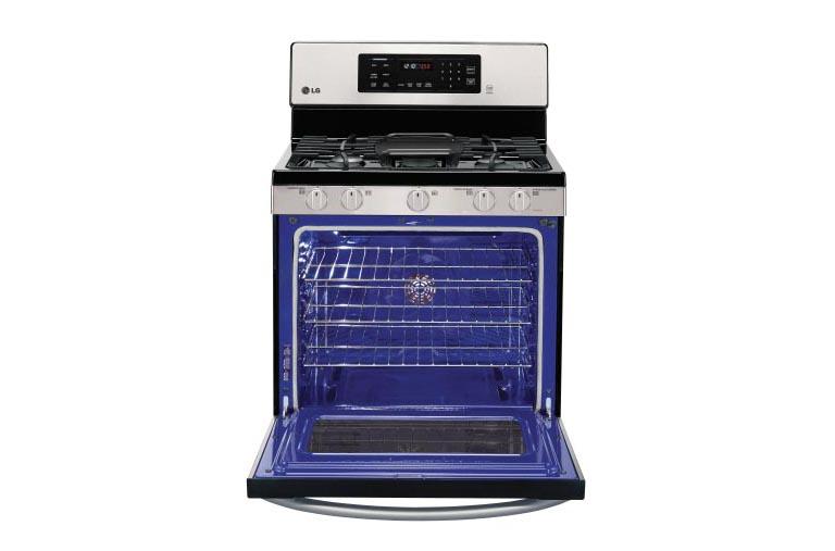 LG LRG3083ST Stainless Steel Freestanding Gas Oven LG USA