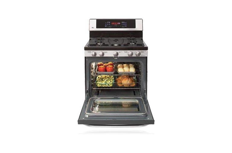 LG LRG30855ST Stainless Steel Freestanding Gas Range LG USA
