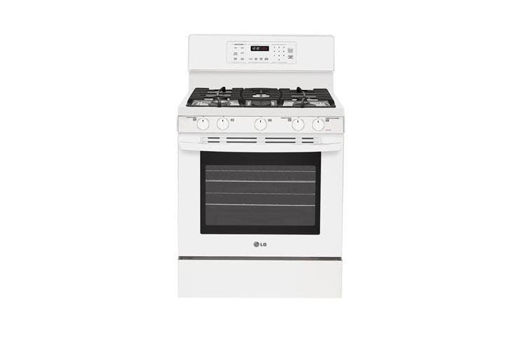 Buy LG 5.4 cu. ft. Capacity Gas Single Oven Range with Oval Burner and  Griddle