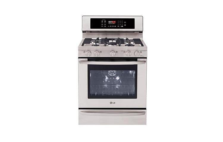 Lg Lrg3097st Gas Single Oven Range With Warming Drawer Lg Usa