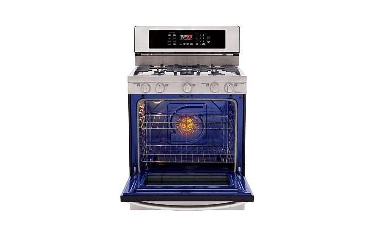 Lg Lrg3097st Gas Single Oven Range With Warming Drawer Usa