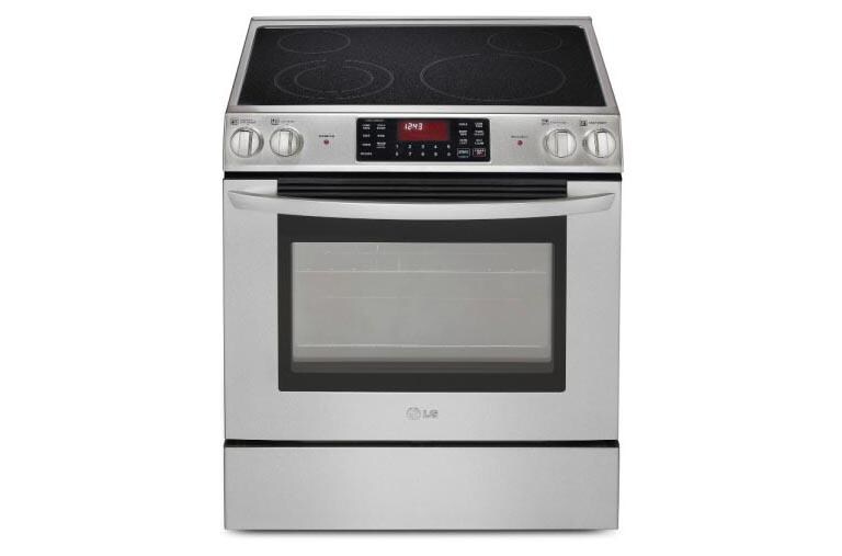 LG LSE3090ST SlideIn Range with Large Capacity Oven LG USA