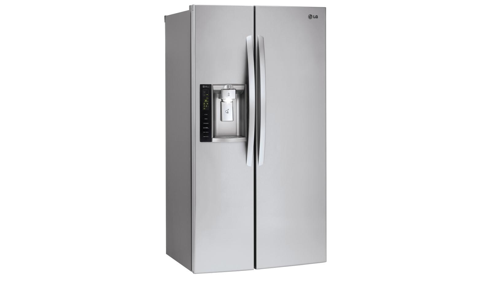 LG 22 cu. ft. Smart wifi Enabled SidebySide CounterDepth Refrigerator (LSXC22426S) LG USA