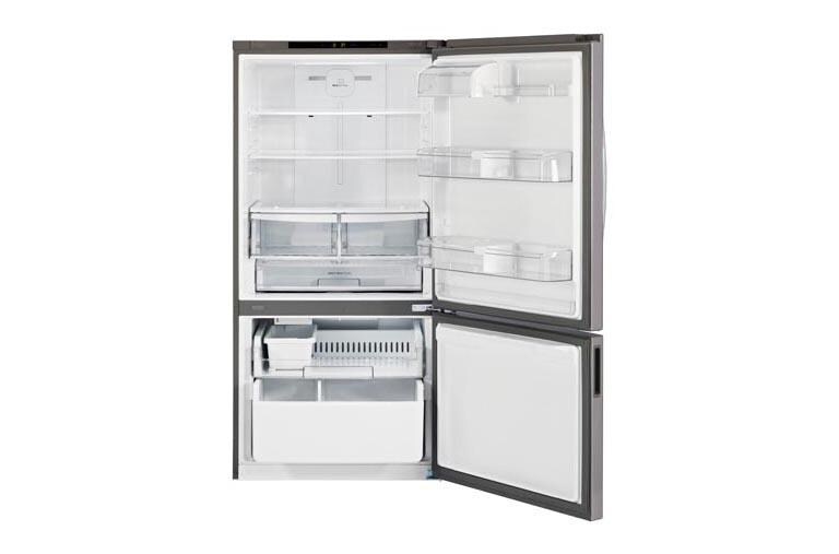 LG LBC24360ST Large Swing Door Bottom Freezer Refrigerator LG USA