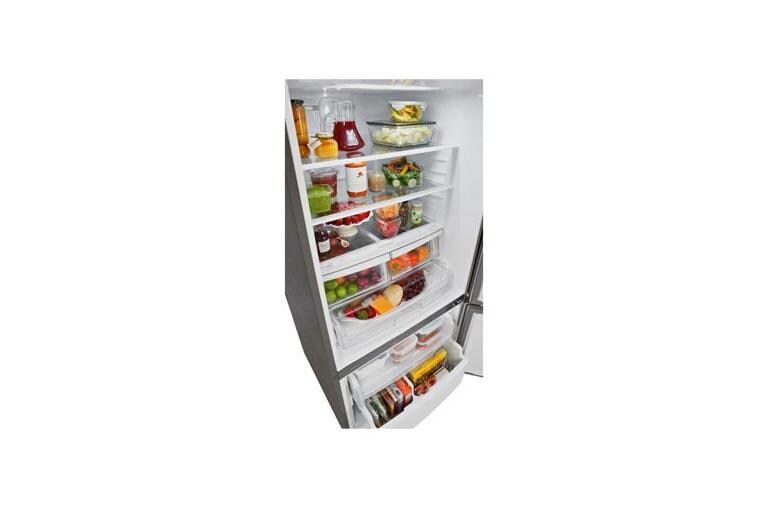 LG LBC24360ST Large Swing Door Bottom Freezer Refrigerator LG USA