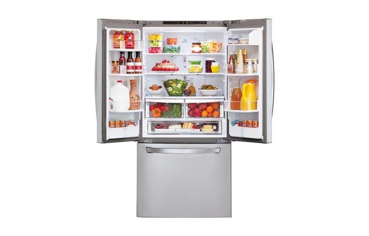 Lg Lfc24770st Ultra Capacity 3 Door French Door Refrigerator Lg Usa