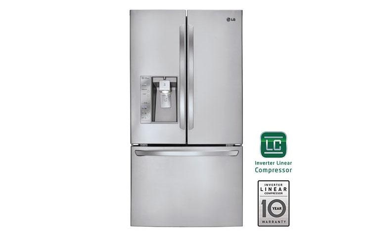 LG LFX31915ST Super Capacity 3 Door French Door Refrigerator LG USA