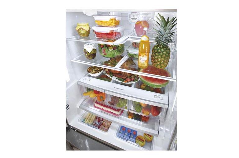 LG LFX33975ST MegaCapacity 3 Door French Door Refrigerator LG USA