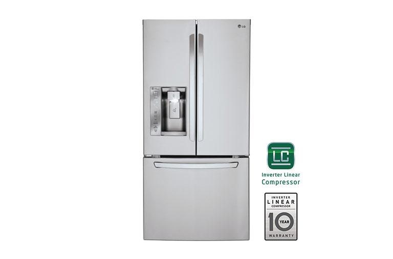 LG LFXS24623S Ultra Capacity 3Door French Door Refrigerator LG USA