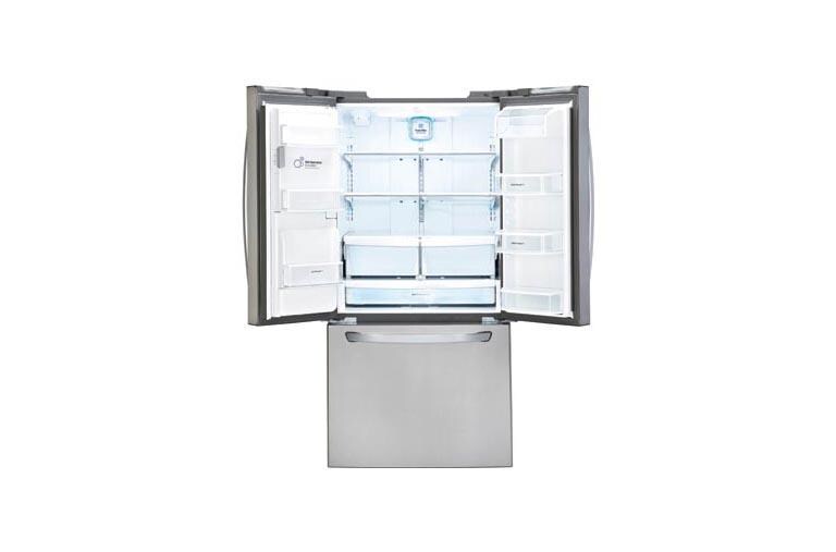LG LFXS24623S Ultra Capacity 3Door French Door Refrigerator LG USA