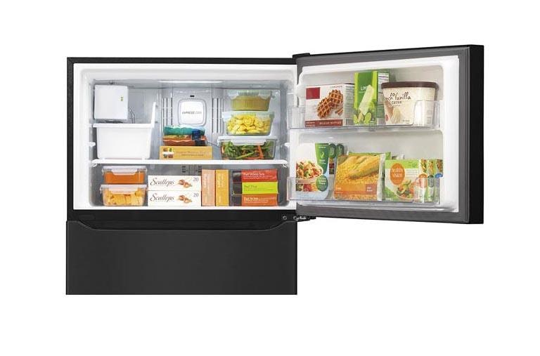 LG LTC24380SB Large Top Freezer Refrigerator LG USA