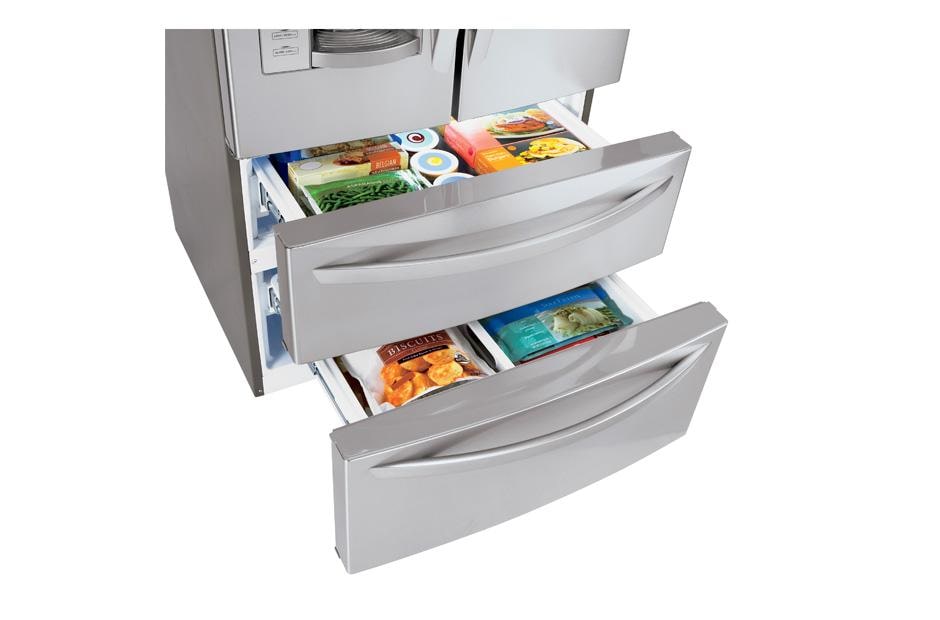 LG LMX25988ST Large 4Door French Door Refrigerator LG USA