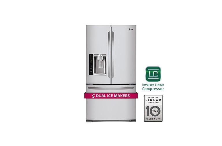 Lg Lfx25973st 3 Door French Refrigerator Usa Lg Refrigerators Lfx25973st Thumbnail 1