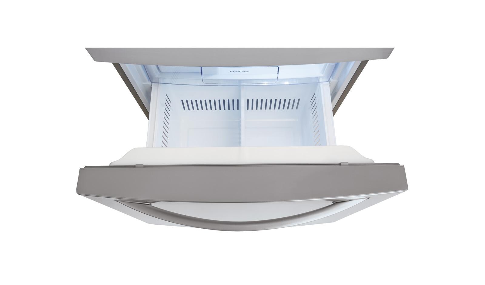 LG LDC24370ST Large Bottom Freezer Refrigerator LG USA