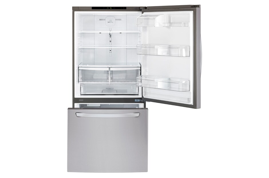 LG LDC24370ST Large Bottom Freezer Refrigerator LG USA