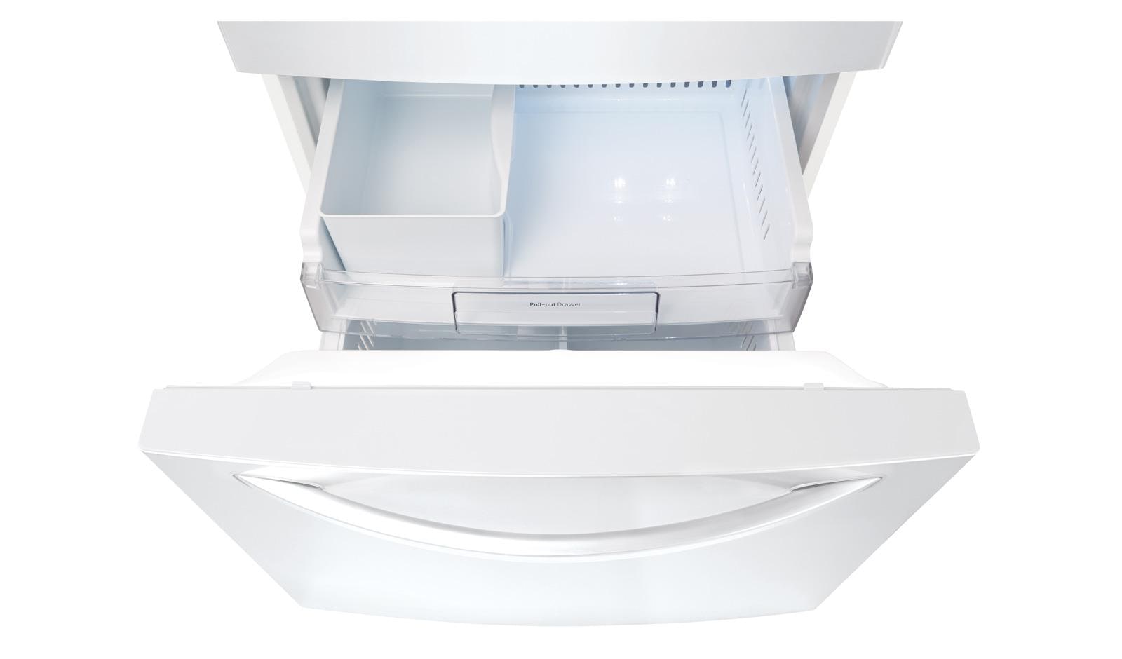 LG LDC24370SW Large Bottom Freezer Refrigerator LG USA