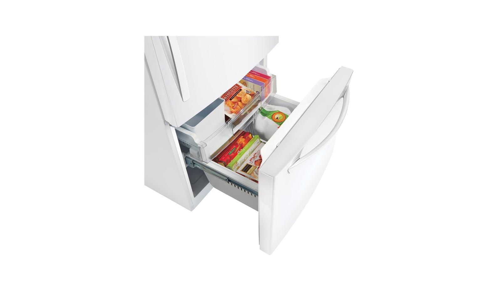 LG LDC24370SW Large Bottom Freezer Refrigerator LG USA