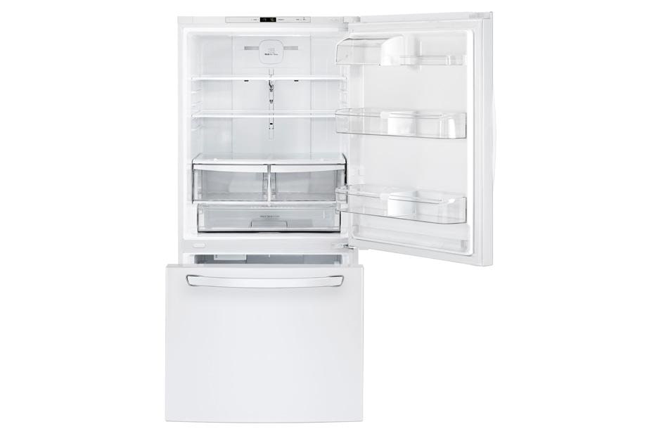 LG LDC24370SW Large Bottom Freezer Refrigerator LG USA