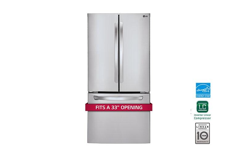 Lg Lfc24770st Ultra Capacity 3 Door French Refrigerator Usa Lg Refrigerators Lfc24770st Thumbnail 1