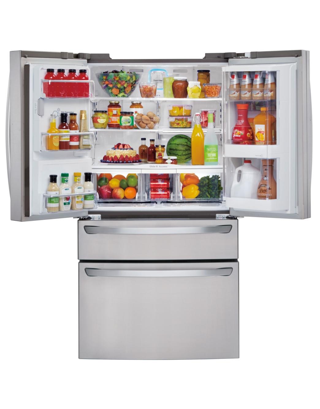 LG LMXS30776S 4Door French Door Refrigerator with CustomChill® LG USA