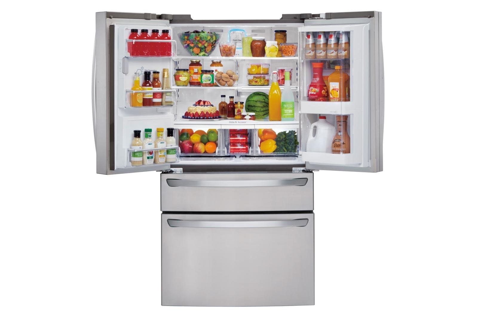 LG LMXS30776S 4Door French Door Refrigerator with CustomChill® LG USA